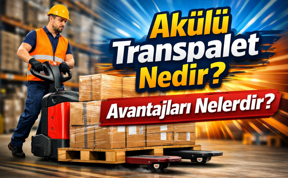 Akülü Transpalet Nedir? Avantajları Nelerdir?