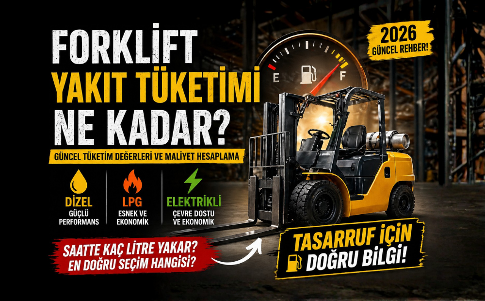Forklift Yakıt Tüketimi Ne Kadardır?